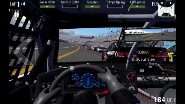 NASCAR Heat Mobile Android GamePlay [1080p/60FPS] (By 704Games)
