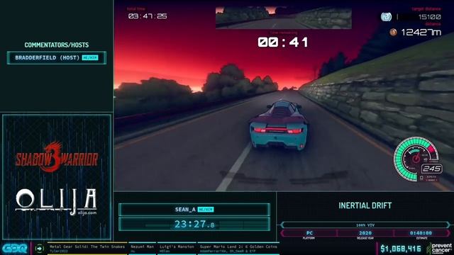 Inertial Drift by Sean_A in 35:18 - Awesome Games Done Quick 2021 Online смотреть онлайн