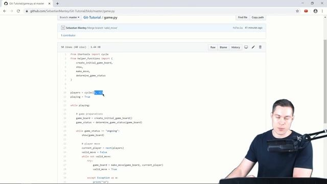 Git Tutorial with Python p.5 – Working with a Remote Repo on GitHub смотреть онлайн