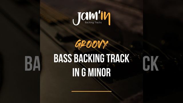 Groovy Bass Backing Track in G Minor смотреть онлайн