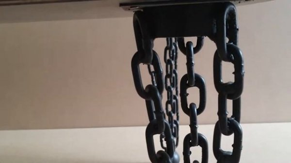 Стол Jack Daniel's ножки из цепей в стиле лофт