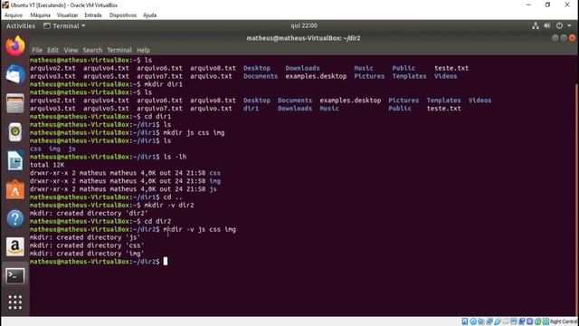 Curso de Linux #10: Criando diretórios/pastas no Linux (comando mkdir) смотреть онлайн