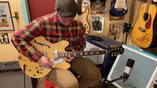 2009 Epiphone “Inspired By John Lennon” Casino (natural) Electric Guitar