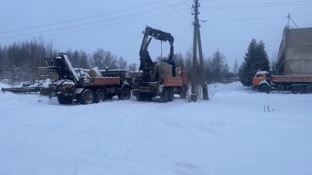 Бурение колодца машиной зимой смотреть онлайн