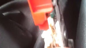 Opel Corsa D ремонт замка ремня безопасности