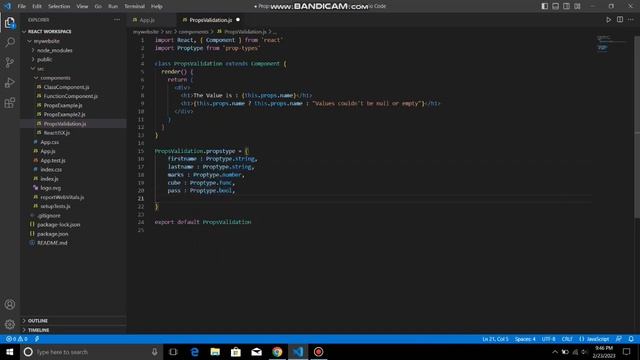 Keeping Your React App In Check: Props Validation | React Js | DinaTechy смотреть онлайн