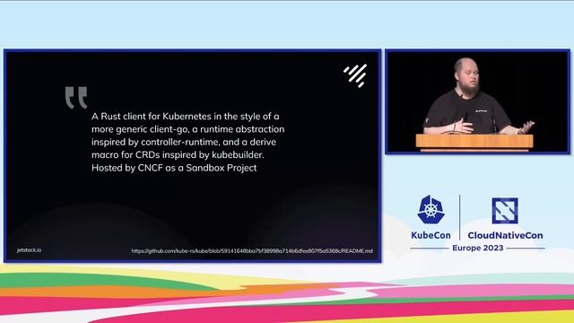 Lightning Talk: Talking to Kubernetes with Rust - James Laverack, Jetstack смотреть онлайн