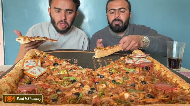 Mukbang Monster pizza 🍕 | King kong pizza mukbang | Asmr pizza mukbang | смотреть онлайн