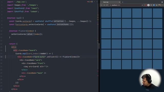 Memory Game with React.js смотреть онлайн