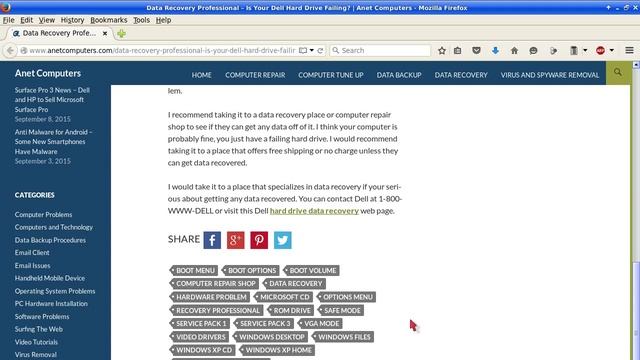 Data Recovery Professional - Is Your Dell Hard Drive Failing? смотреть онлайн