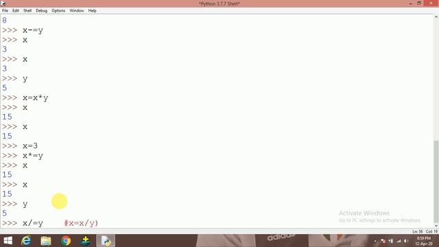 #8:- Assignment operators in Python in Hindi | Python Tutorial in Hindi смотреть онлайн