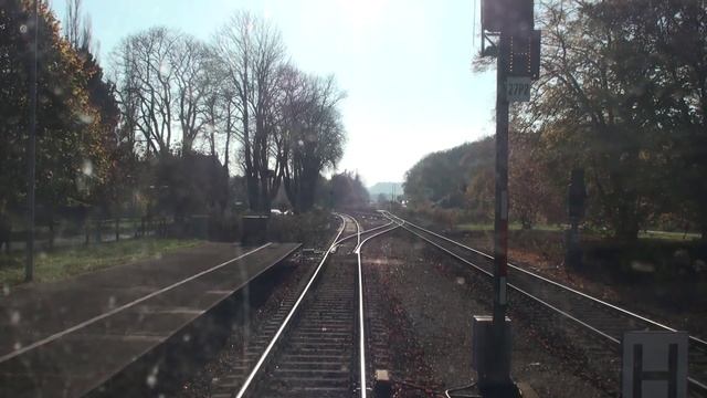 Führerstandsfahrt: Halberstadt - Aschersleben - Halle (Saale) (11/2014)