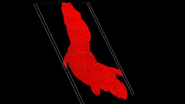 3D Oriented Bounding Box of a Point Cloud Using PCL and VTK смотреть онлайн