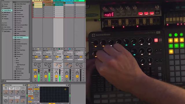 Tutorial 03) - Ableton Live - Basics - Midi Mapping, effects and controllers смотреть онлайн
