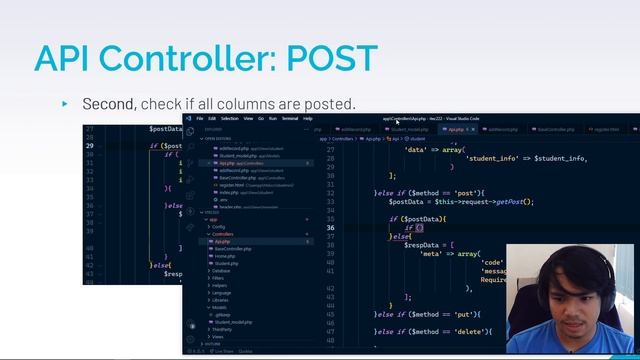 CodeIgniter 4 CRUD - Part 7 API Endpoint смотреть онлайн