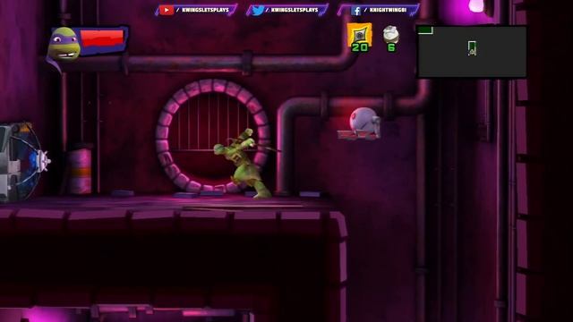 Teenage Mutant Ninja Turtles: Danger of the Ooze Walkthrough Part 2 TCRI Building (PS3) смотреть онлайн