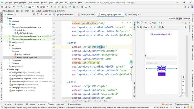 Firebase Authentication with Coroutines in Kotlin | Project Setup | Hindi #1 смотреть онлайн