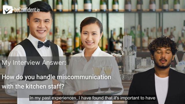 Answer Your Food Server Interview: Handling Miscommunication with Kitchen Staff смотреть онлайн