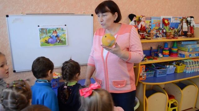 Контрольное занятие за первое полугодие по сказке Колобок, младшая группа смотреть онлайн