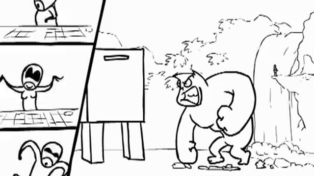 Kartun Lucu Rangers Vs King Kong