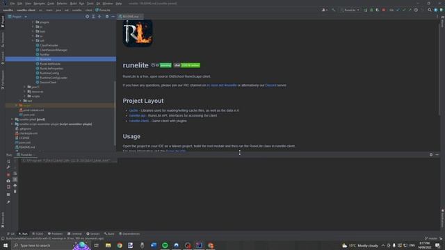 Build runelite and install custom plugin tutorial for runescape using Intellij IDEA смотреть онлайн