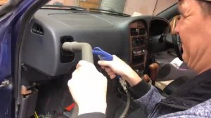 Чистка и установка фильтров в печку Террано RR50  3