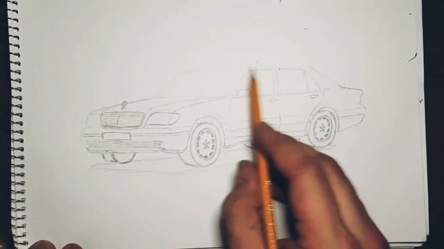 . Как нарисовать поэтапно Mercedes-Benz смотреть онлайн