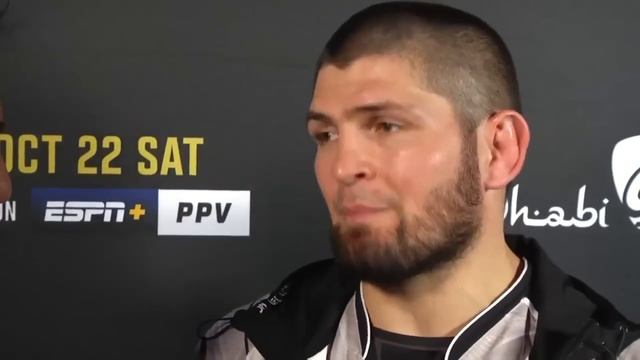 ЭТО ДАГЕСТАНСКИЙ ПОЯС! Хабиб сразу после боя Махачев - Оливейра смотреть онлайн