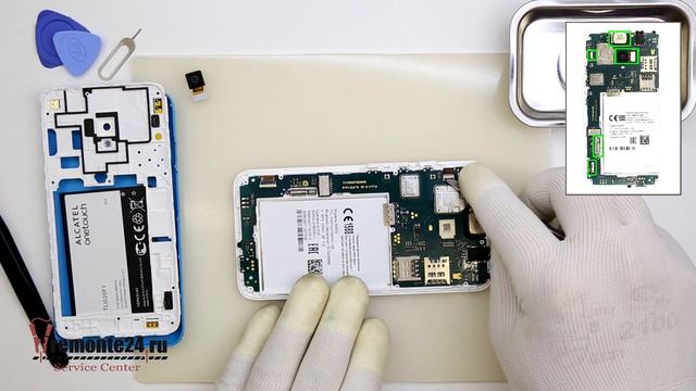 How to disassemble ? Alcatel OneTouch Pixi 4 (5'') 5045D Take apart Tutorial смотреть онлайн