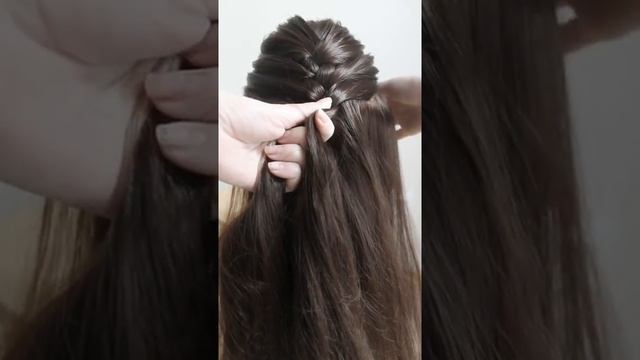 Колосок плетение для начинающий, косичка коса СМОЖЕТ ДАЖЕ РЕБЕНОК смотреть онлайн