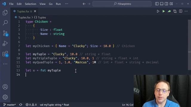 Fast F#: Intro to Tuples смотреть онлайн