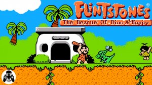 The Flintstones The Rescue Of Dino & Hoppy (Флинтстоуны) NES/Dendy/Famicom прохождение