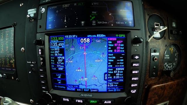 IFR Approach and Landing in Madison, WI смотреть онлайн