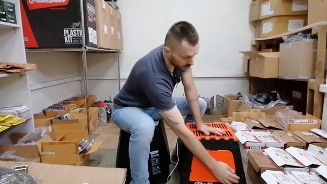 Складная подставка для мотоцикла от Polisport