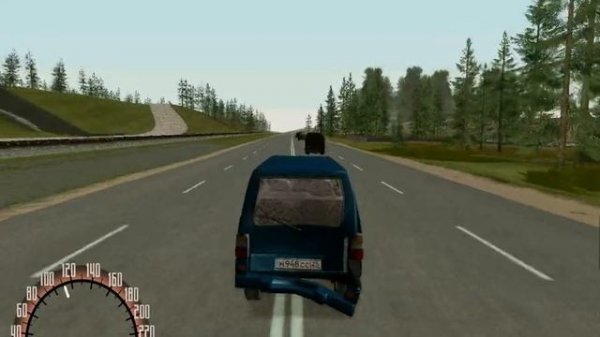 GTA Криминальная Россия - car chase scene