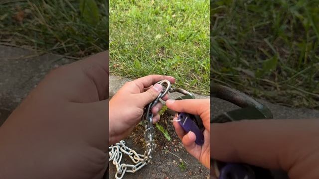 Как и из чего сделать замок для цепи велосипеда или мопеда самому