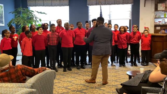 PS 103 Ensemble Stars perform “Go Down Moses” arr. Russell Robinson смотреть онлайн