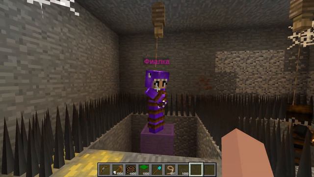 ЗАЧЕМ НУБЫ ПОХИТИЛИ ПРО И ДЕВУШКУ В МАЙНКРАФТ? ТЮБИК И ЕНОТ В МАЙНКРАФТ смотреть онлайн