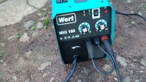 Полуавтомат wert MiG 160 с функциями миг/маг мма.