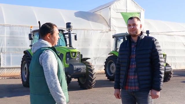 Отгрузка тракторов Zoomlion - 4 единицы в КФХ Еромолаева смотреть онлайн