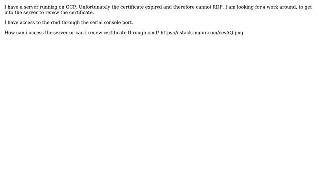 How can i access a remote server whose certificate has expired? смотреть онлайн