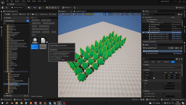 UE5 short tutorials: Spawn actor from class в constructiuon Script (add child component) смотреть онлайн
