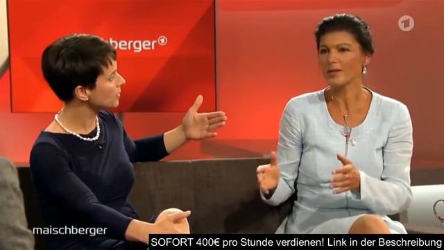 Frauke Petry (AfD) gegen alle Anderen - Maischberger смотреть онлайн
