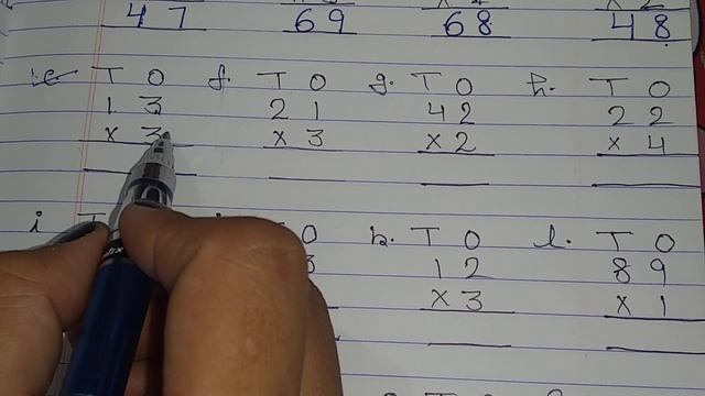 Maths hunt class 3rd Multiplying a Two digit Number by a One digit Number ( without Carrying ) смотреть онлайн