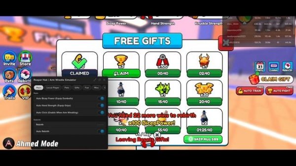 Roblox Arm Wrestle Simulator Script Auto Farm Auto Buy Pets & Auto Rebirth Pastebin 2023