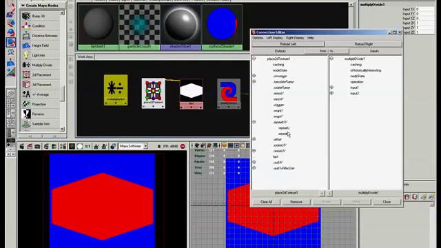 Maya Shader Network. "Пчелиные соты" . Часть 1 смотреть онлайн
