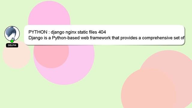PYTHON : django nginx static files 404 смотреть онлайн