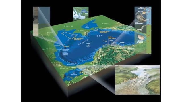 Как образовалось Черное море.