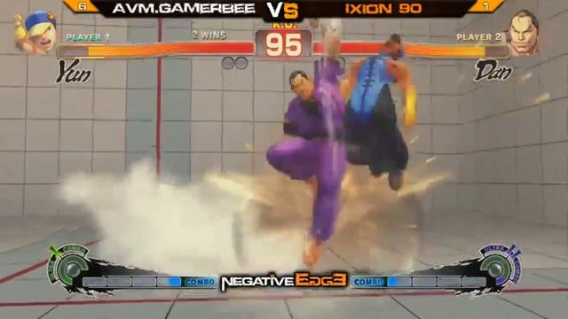 SSF4 AE 2012 - Yun (GamerBee) vs. Dan (Ixion 90) FT10 смотреть онлайн