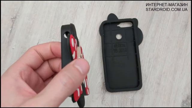 3D объемный чехол для Huawei Y6 Prime 2018 "Микки" смотреть онлайн